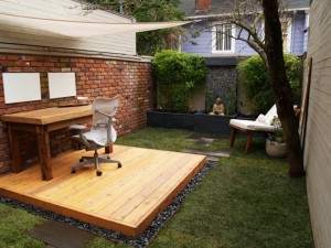 Cool outdoor office