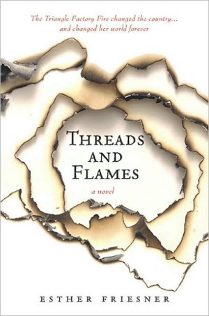 Threads And Flames cover design